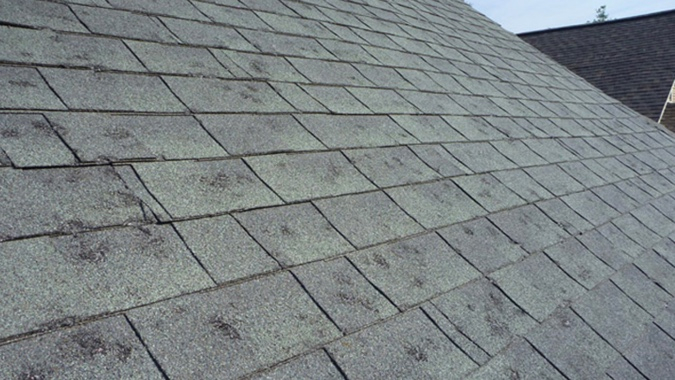 Hail Damaged Roof